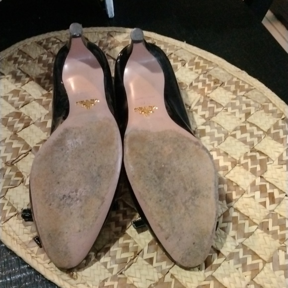 PRADA HEELS PATENT LEATHER - Picture 7 of 10